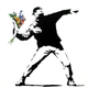 Banksy's Flower Thrower
